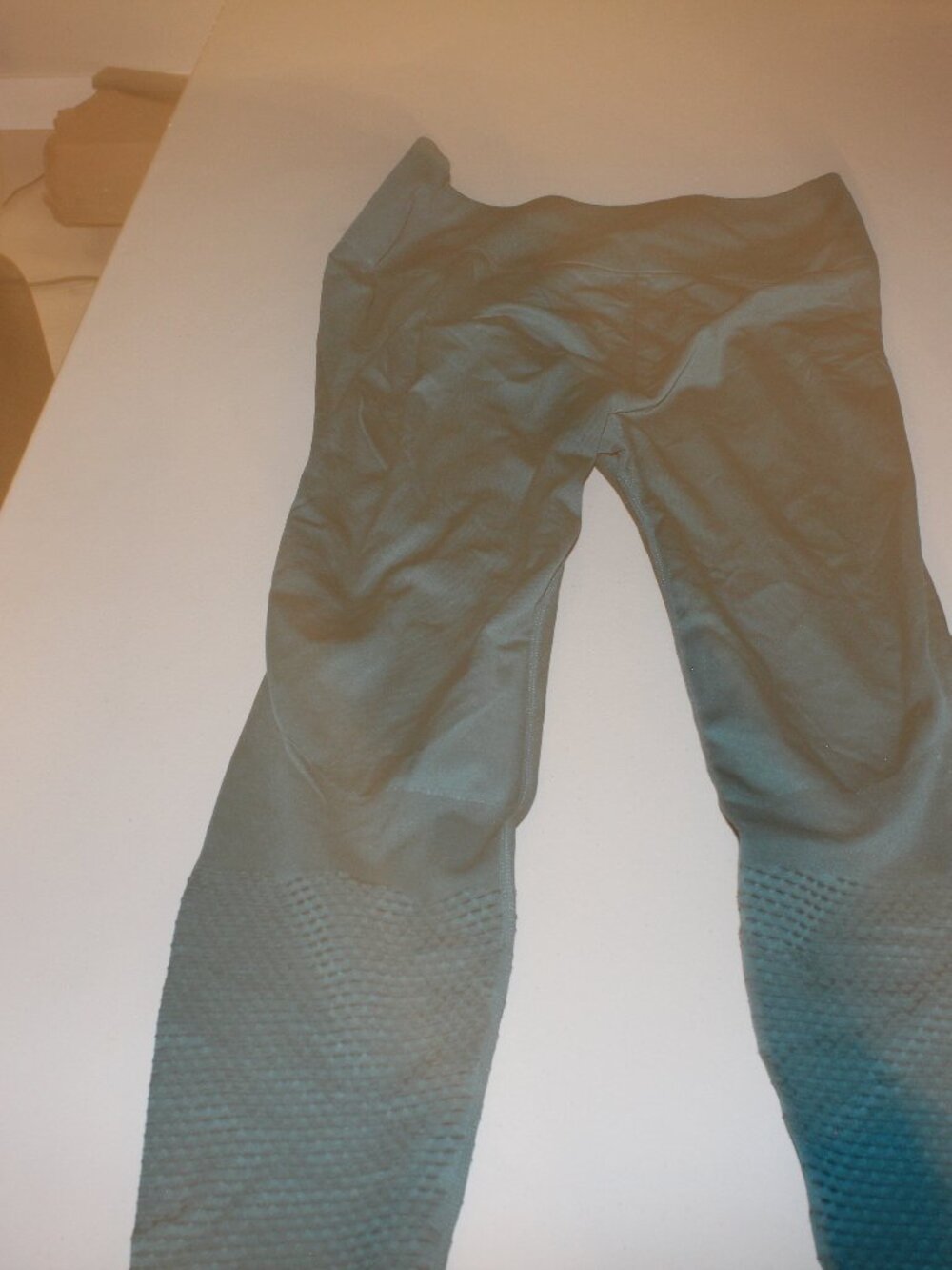 Green Fablectics Seamless Highwaist Leggings Size XL